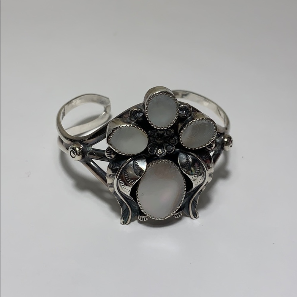Vintage Mother of Pearl Navajo Bracelet